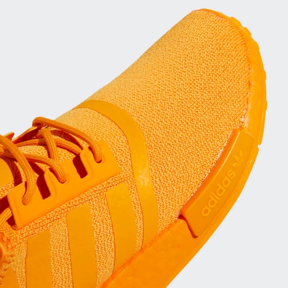 [NEW]‎ Women's adidas NMD_R1 Shoes Orange GV9439 - Picture 7 of 8